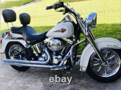 Harley-Fat-Boy Softail Heritage Wheels 9 Spokes OEM 2000 -2007 Front-Rear 16x3