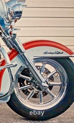 Harley-Fat-Boy Softail Heritage Wheels 9 Spokes OEM 2000 -2007 Front-Rear 16x3