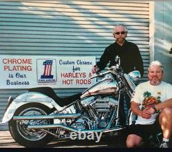 Harley-Fat-Boy Softail Heritage Wheels 9 Spokes OEM 2000 -2007 Front-Rear 16x3