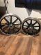 Harley Shovelhead Oem 9 Spoke 19 And 16 Dual Disc Front And Rear Mags Ec