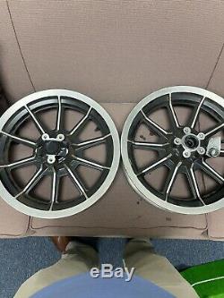 Harley davidson motorcycle wheels rims used 16x3 10 Spoke Front And Rear Wheels