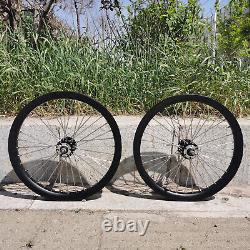 Heavy Duty 20 Bicycle Wheel, 680g Spokes Bike Rim Front & Rear 10G Spoke Wheel