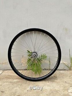 Heavy Duty 26 Bicycle Wheel Set, Double Layer Alum Alloy 10G 36 Spokes Bike Rim