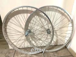 High Polished 29 Bicycle WheelSet 12G Spokes Double Wall Coaster Cruiser BMX