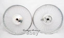 Honda C110 Ca110 C111 C115 Front-rear Wheel Rim Brake Hub Spoke Kit F6c+r4c