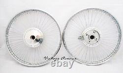 Honda C110 Ca110 C111 C115 Front-rear Wheel Rim Brake Hub Spoke Kit F6c+r4c