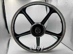 Honda C70 Passport Front & Rear Sportrim Black 5 Spoke 17 With Baaring FAST DHL