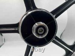Honda C70 Passport Front & Rear Sportrim Black 5 Spoke 17 With Baaring FAST DHL