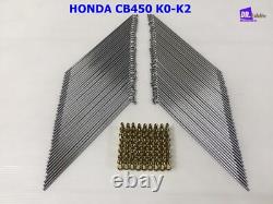 Honda Cb450 K0 K1 K2 Stainless Front & Rear Spoke Set Gold 80pcs. Bi5168