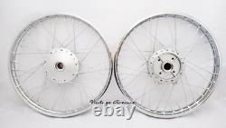Honda Cd50 Cd65 Cd70 Front-rear Wheel Rim Brake Hub Spoke Set Kit F6s+r4.1s