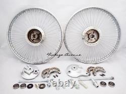 Honda Cs50 Cl50 Ss50 S65 Cb50 Front-rear Wheel Rim Brake Hub Spoke Kit F6c+r4c