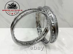 Honda Dream 250 305 C77 CA77 C72 CA72 Front & Rear Wheel Rim 16/16x1.85 36H New