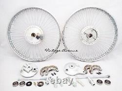 Honda Passport C70 1980-1983 Front-rear Wheel Rim Brake Hub Spoke Kitf6c+r4.1c