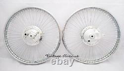 Honda Passport C70 1980-1983 Front-rear Wheel Rim Brake Hub Spoke Kitf6c+r4.1c