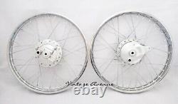 Honda Passport C70 1980-1983 Front-rear Wheel Rim Brake Hub Spoke Kitf6s+r4.1s