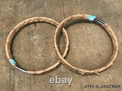 Honda Superhawk 250 305 Cb77 Cb72 Front & Rear Wheel Rim 2pcs & Spoke 72 Pcs