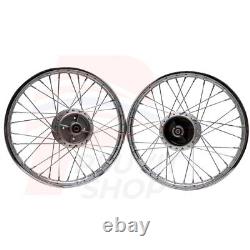 Honda TRAIL CT90 CT200 Front&Rear Wheel Rim+Hubs+Spoke 1.40x17