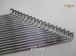 Honda Xl250 S Xl250s 1979-1980 Front & Rear Spoke Set Stainless Steel Es172