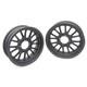 Honda Z50 Set Of 2 12 X 3.5 Rear / 2.75 Front 16 Spoke 1 Piece Rim Flat Black