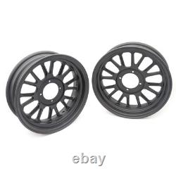 Honda Z50 Set of 2 12 X 3.5 Rear / 2.75 Front 16 Spoke 1 Piece Rim Flat Black