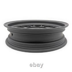 Honda Z50 Set of 2 12 X 3.5 Rear / 2.75 Front 16 Spoke 1 Piece Rim Flat Black