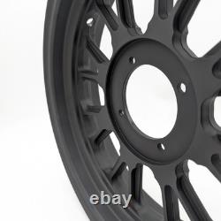 Honda Z50 Set of 2 12 X 3.5 Rear / 2.75 Front 16 Spoke 1 Piece Rim Flat Black