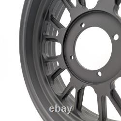 Honda Z50 Set of 2 12 X 3.5 Rear / 2.75 Front 16 Spoke 1 Piece Rim Flat Black