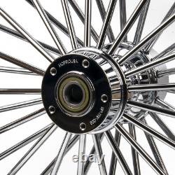 Hoprousa Front&Rear Wheel for'18-later Harley Street Bob Chrome Aluminum Spoke