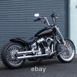 Hoprousa Front&Rear Wheel for'18-later Harley Street Bob Chrome Aluminum Spoke