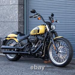 Hoprousa Front&Rear Wheel for'18-later Harley Street Bob Chrome Aluminum Spoke