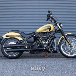 Hoprousa Front&Rear Wheel for'18-later Harley Street Bob Chrome Aluminum Spoke