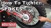 How To Tighten The Spokes On Your Motorcycle