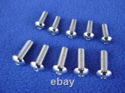 KCINT BLACK SUPER SPOKE FRONT BRAKE ROTOR 3PC WithROTOR BOLTS HARLEY 1984-UP