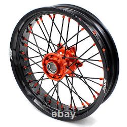 KKE 17'' CNC Super-moto Wheels Fit KTM EXC XC SXF 250 300 450 500 2003-2024 Moto