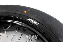 KKE 17'' CUSH Supermoto Wheels CST Tires For YAMAHA YZ250F 2001-2020 YZ450F 2003