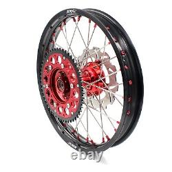 KKE 21/18 Cast Hub For HONDA CR125R 1998-2001 CR250R 97-01 Dirt Bike Wheels Disc