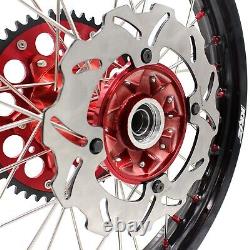 KKE 21/18 Cast Hub For HONDA CR125R 1998-2001 CR250R 97-01 Dirt Bike Wheels Disc