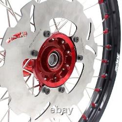 KKE 21/18 Cast Hub For HONDA CR125R 1998-2001 CR250R 97-01 Dirt Bike Wheels Disc