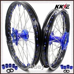 KKE 21/18 Cast Hubs Enduro Wheels for YAMAHA YZ250F YZ450F YZ125 YZ250 YZ250X