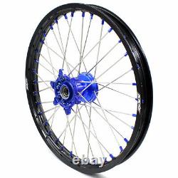 KKE 21/18 Cast Wheels For Yamaha YZ125 YZ250 99-2021 YZ250F 450F 03-2020 Rim Set