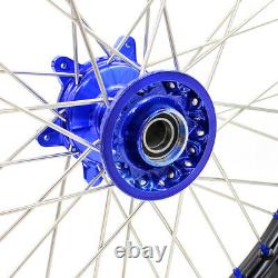 KKE 21/18 Cast Wheels For Yamaha YZ125 YZ250 99-2021 YZ250F 450F 03-2020 Rim Set