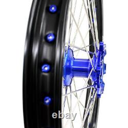 KKE 21/18 Cast Wheels For Yamaha YZ125 YZ250 99-2021 YZ250F 450F 03-2020 Rim Set