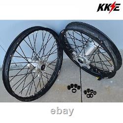KKE 21/18 Cast Wheels Rims For 2003-2022 KTM EXC XCF XC 125-530CC Husqvarna