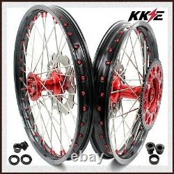 KKE 21/18 Casting Enduro Wheels Set For HONDA XR650R 2000-2008 Rear 240mm Discs