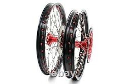 KKE 21/18 Casting Enduro Wheels Set For HONDA XR650R 2000-2008 Rear 240mm Discs