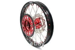 KKE 21/18 Casting Enduro Wheels Set For HONDA XR650R 2000-2008 Rear 240mm Discs