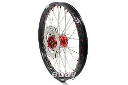 KKE 21/18 Casting Enduro Wheels Set For HONDA XR650R 2000-2008 Rear 240mm Discs