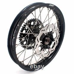 KKE 21/18 Complete Enduro Wheels Rims Set for SUZUKI DRZ400SM 2005-2022 240mm