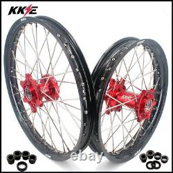 KKE 21/18 Enduro Wheels CNC Rims Fit for GAS GAS EC250 EX300 250F 350F 450F 2022