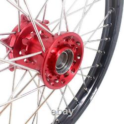 KKE 21/18 Enduro Wheels CNC Rims Fit for GAS GAS EC250 EX300 250F 350F 450F 2022